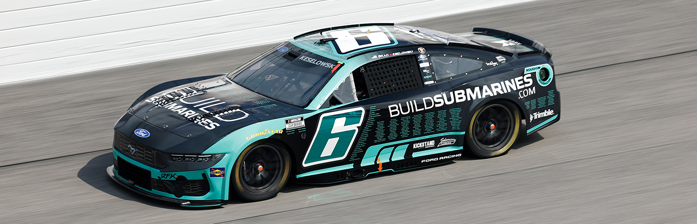 Brad Keselowski – No. 6 BuildSubmarines.com Ford Mustang Dark Horse