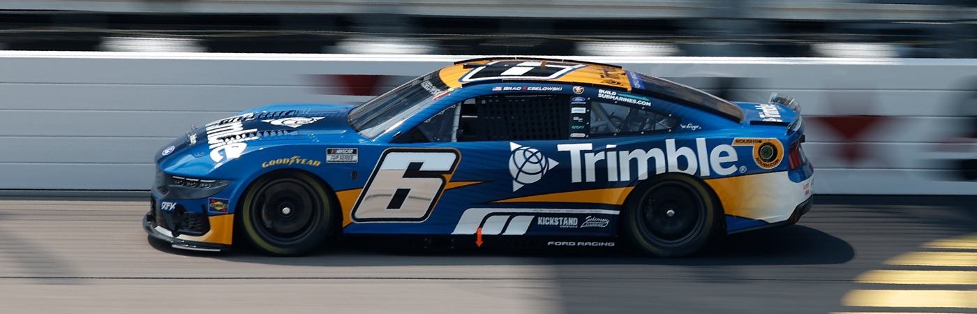 Brad Keselowski – No. 6 Trimble Ford Mustang Dark Horse