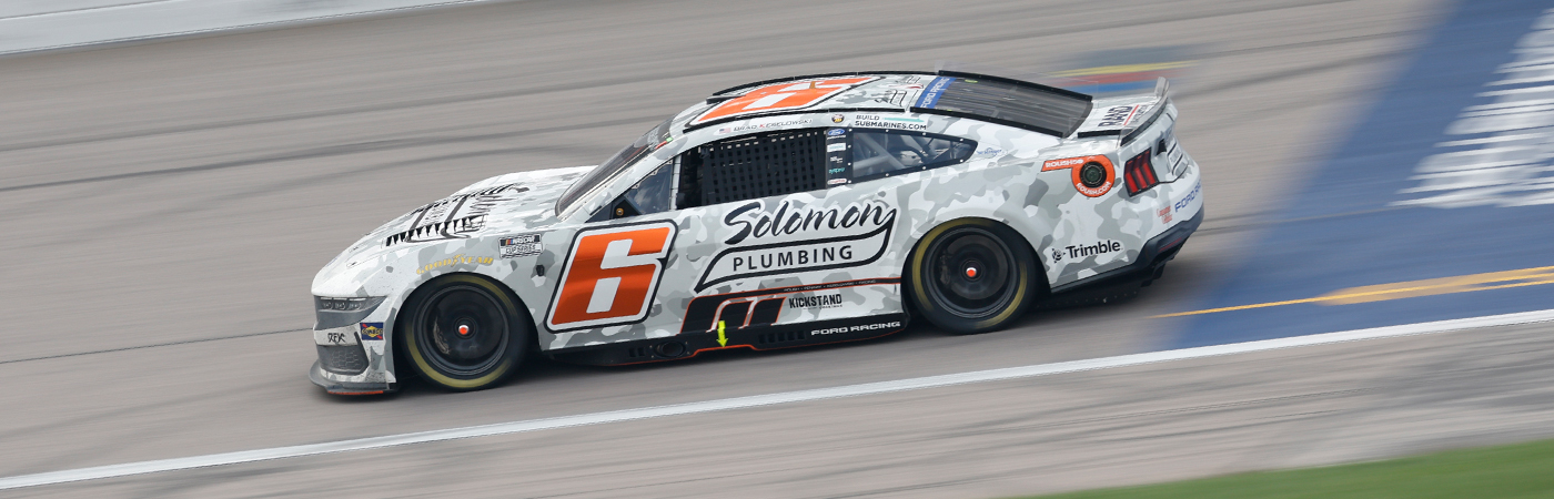 Brad Keselowski – No. 6 Solomon Plumbing Ford Mustang Dark Horse