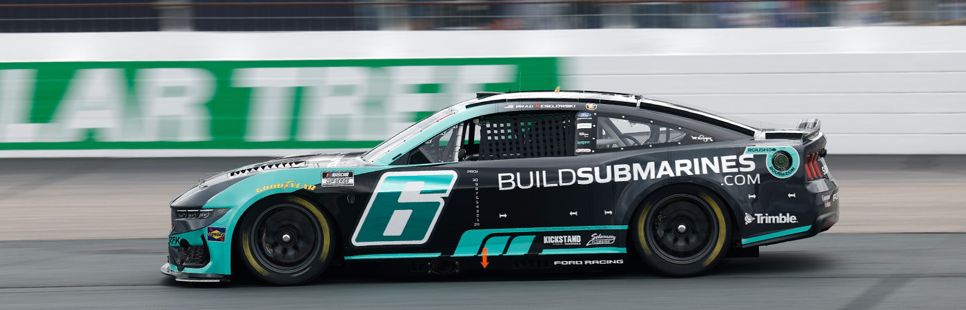 Brad Keselowski – No. 6 BuildSubmarines.com Ford Mustang Dark Horse