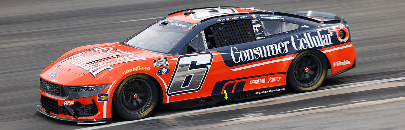 Brad Keselowski – No. 6 Consumer Cellular Ford Mustang Dark Horse
